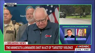 Minnesota Gov. Walz on ‘Targeted Shootings’ of 2 State Lawmakers: We Must All Stand Against All Forms of Political Violence