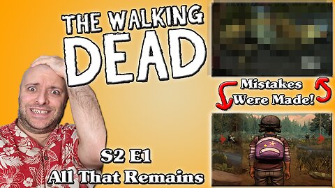 The Walking Dead 2x01 | “All That Remains” | First Time Playing | Brutal Start… 💀