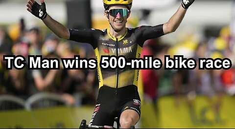 TC Man wins 500-mile bike race