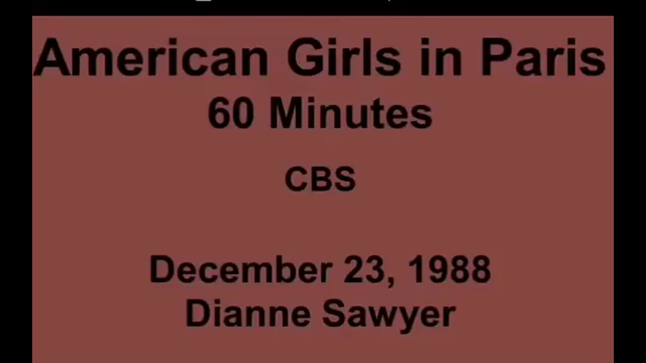 The Epstein / Maxwell Hidden Documentary From 1988