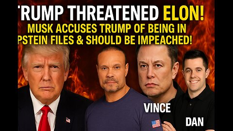 The Dan Bongino Show 🚨 TRUMP vs ELON: Shocking Accusations Over Epstein Scandal | Full Breakdown!