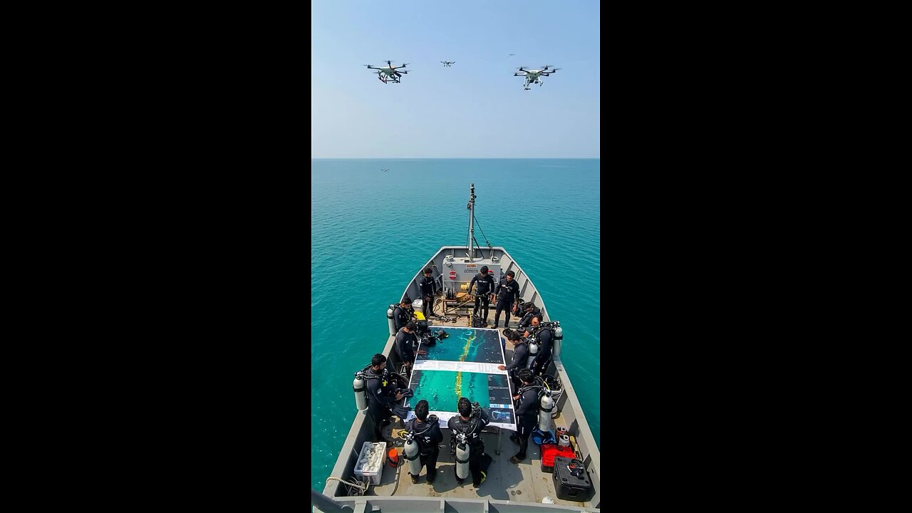 🌊 Ram Setu Reimagined: A Sacred Bridge Beneath the Waves ✨