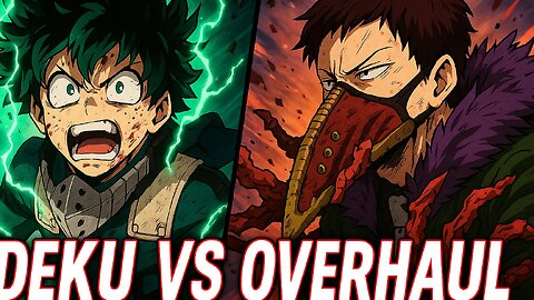 🔥 ¡Deku vs Overhaul! La Pelea Más Brutal de la Temporada 7 🔥