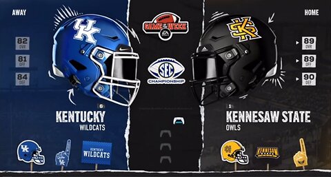 S5 Rebuild Kennesaw State vs Kentucky: SEC Championship!