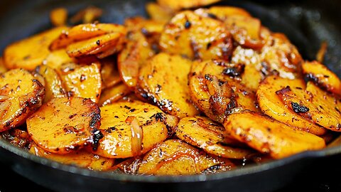 Fried potatoes with onions, how to properly and deliciously fry potatoes with onions