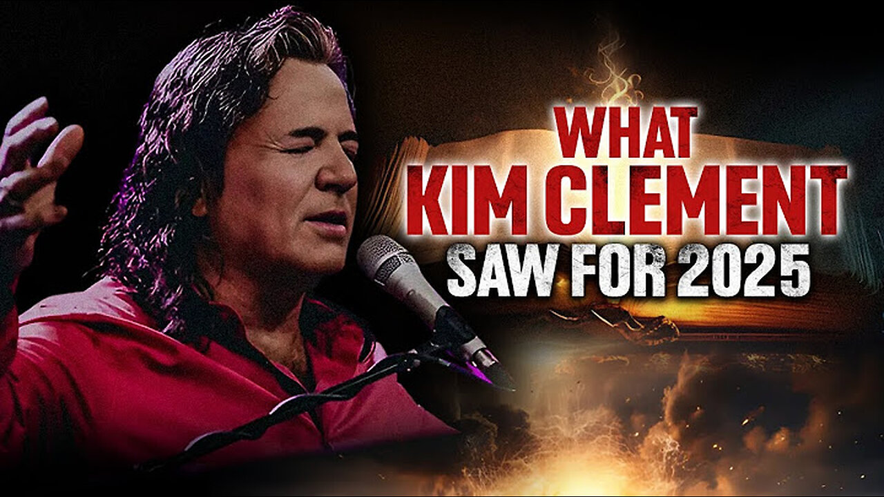 What Kim Clement Saw for 2025 *** MUST WATCH ***