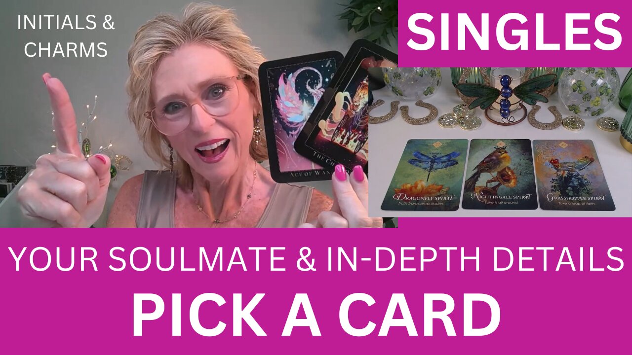 SINGLES💖YOUR SOULMATE & IN-DEPTH DETAILS💖🔮 PSYCHIC PREDICTIONS 🔮😯PICK A CARD🔮 😲