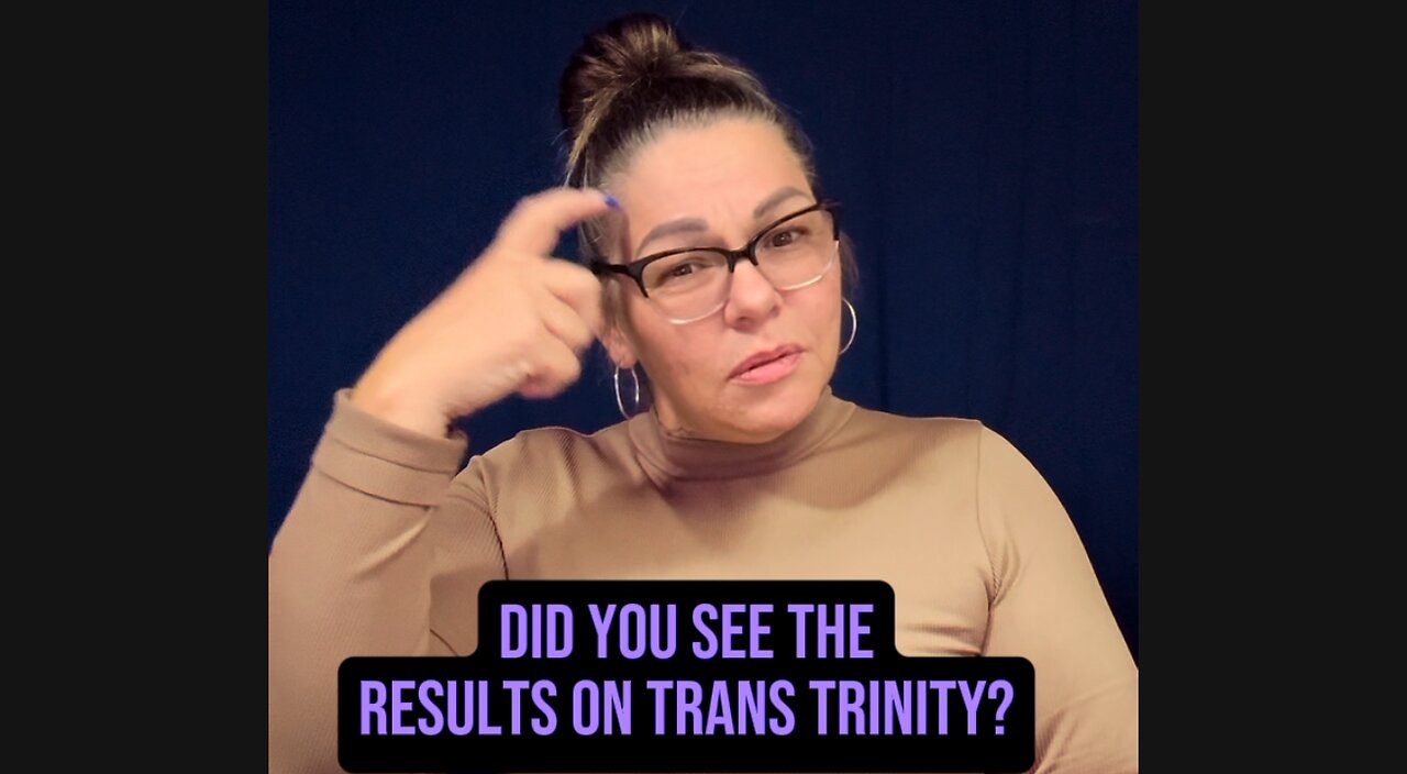 🚨Did You See The Result On Trans Trinity? 😱 #ASL #deaf #signlanguage