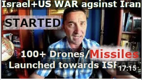 "Iran Fires Over 100 Drones and Ballistic Missiles at Israel, Igniting Israel-US-Iran War"