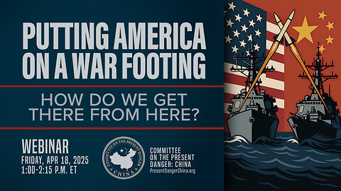Webinar | Putting America on a War Footing: How Do We Get There from Here?