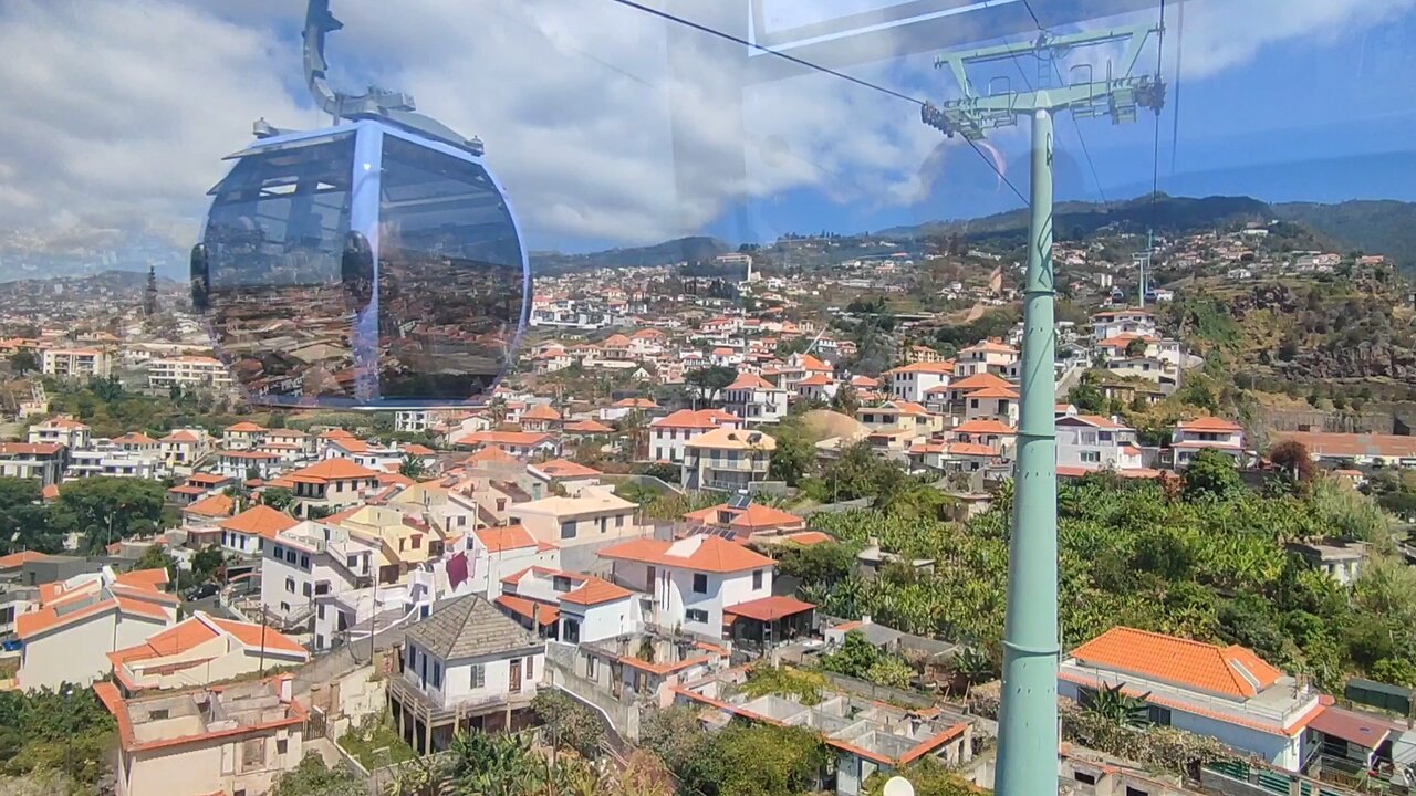 Teleférico do Funchal -descida MADEIRA