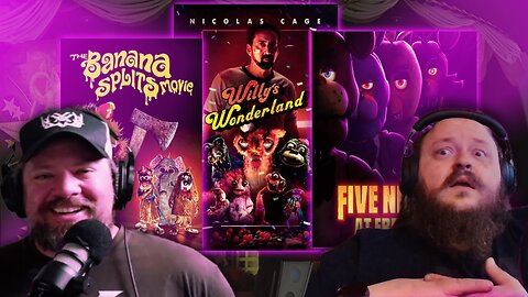 Animatronic Horror Movie Review: Five Nights at Freddys, Willys Wonderland, Banana Splits.