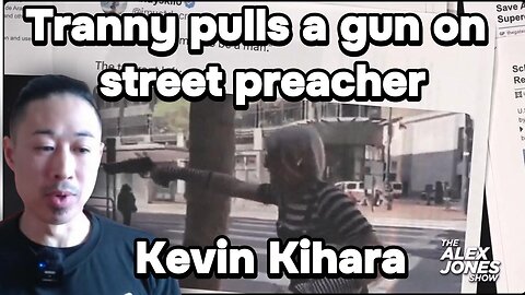 SF Street Preacher goes viral after Tranny puts Gun to his head.