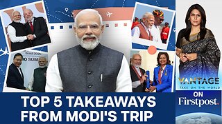 PM Modi Wraps Up Marathon Foreign Trip to 5 Nations | Vantage with Palki Sharma