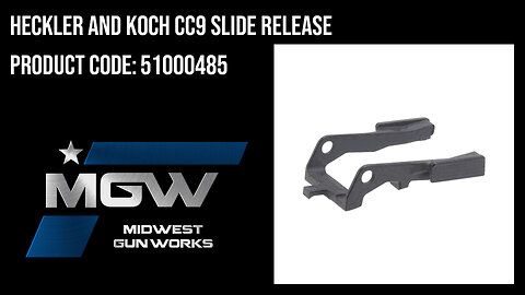 Heckler And Koch CC9 Slide Release - 51000485