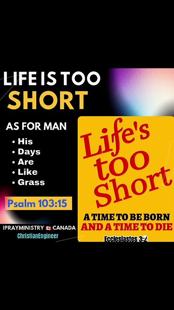 LIFE IS TOO SHORT 2