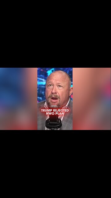 Alex Jones: Trump Rejected The New World Order Enslavement Plan - 1/21/26