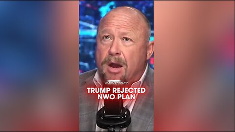 Alex Jones: Trump Rejected The New World Order Enslavement Plan - 1/21/26