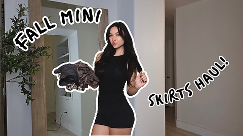 HAUL VIDEO:|| FALL MINI SKIRTS HAUL!