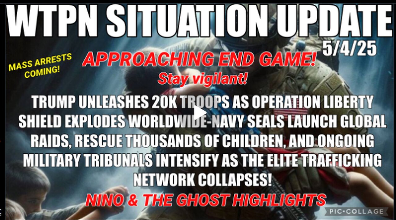 WTPN SITUATION UPDATE FEATURING RESTORED REPUBLIC 5/4/25