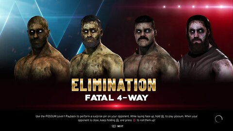 WWE 2k20 Elimination Zombie Cesaro vs Zombie Sami Zyan vs Zombie Robert Roode vs Zombie Kassius Ohno