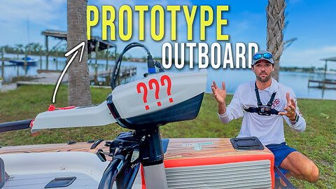 Testing PROTOTYPE Electric Outboard Boat Motor
