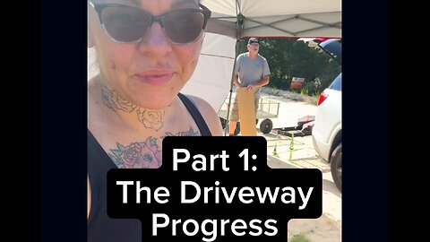 Driveway & Roadway Progress 😅 #signlanguage #talk #asl #knowledge
