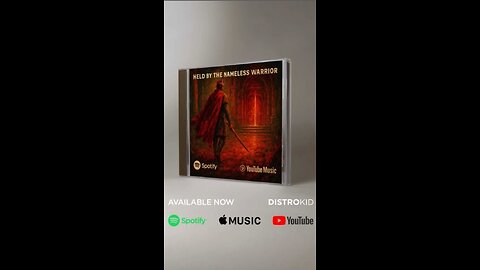Held by Nameless Warrior available on Spotify and YouTube Music and Apple Music