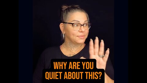 Why Are You Quiet About This? 🤯 #asl #signlanguage #deaf