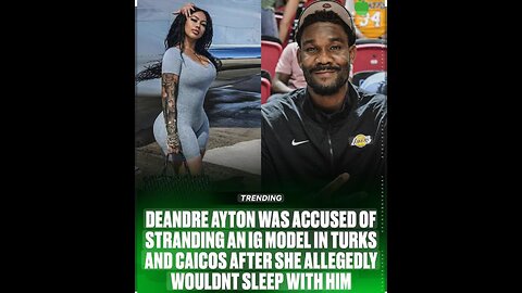 NBA PLAYER DEANDRE AYTON SAID HELL NAW