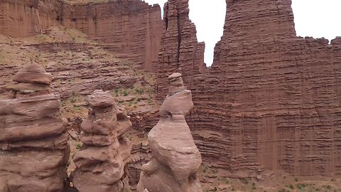 Fisher Towers and Onion Creek Campground