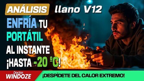 ¿Tu portátil se achicharra en verano? Esta BASE lo enfría -20°C ¡Resultado INCREÍBLE!