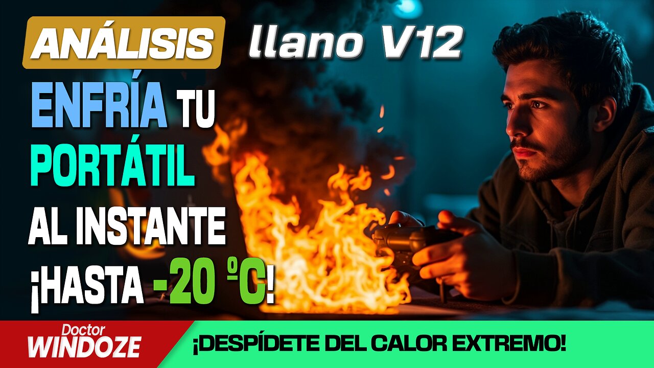 ¿Tu portátil se achicharra en verano? Esta BASE lo enfría -20°C ¡Resultado INCREÍBLE!