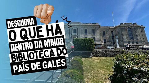 ENTREI na Maior Biblioteca do País de Gales (e Filmei Tudo!)