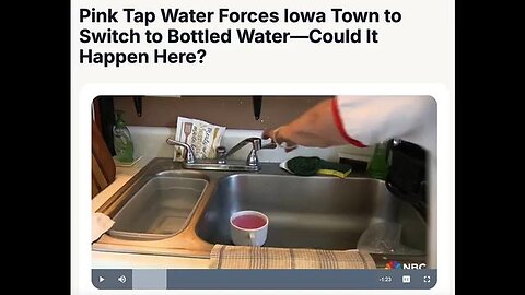 DON'T DRINK THE PINK COOL-AID! POISONED PINK WATER BIO WEAPON APPEARING IN TOWNS ACROSS AMERICA