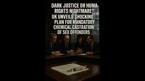 Sex Offenders Could Face Mandatory Chemical Castration in UK to Ease Prison Crisis