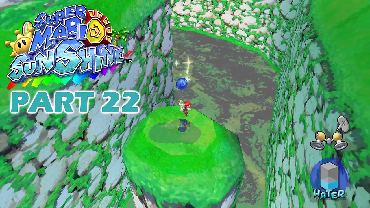 Super Mario Sunshine (Switch) Part 22 ~ I Got all the Blue Coins, in Bianco Hills!