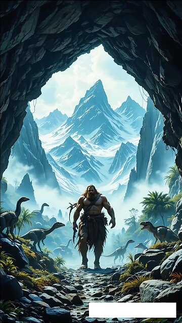 A Giant Caveman Enters the Prehistoric World – Epic Cinematic Story"