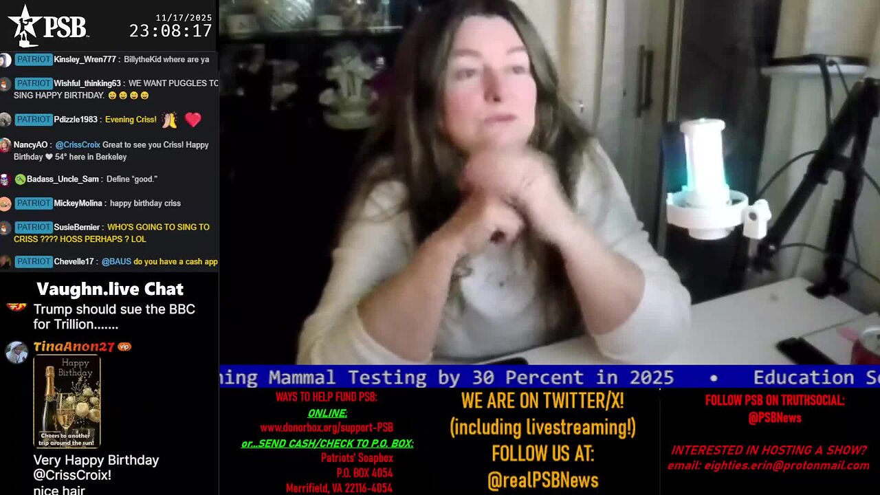 2025-11-17 23:04 EST - Crossing the Matrix: with Chris