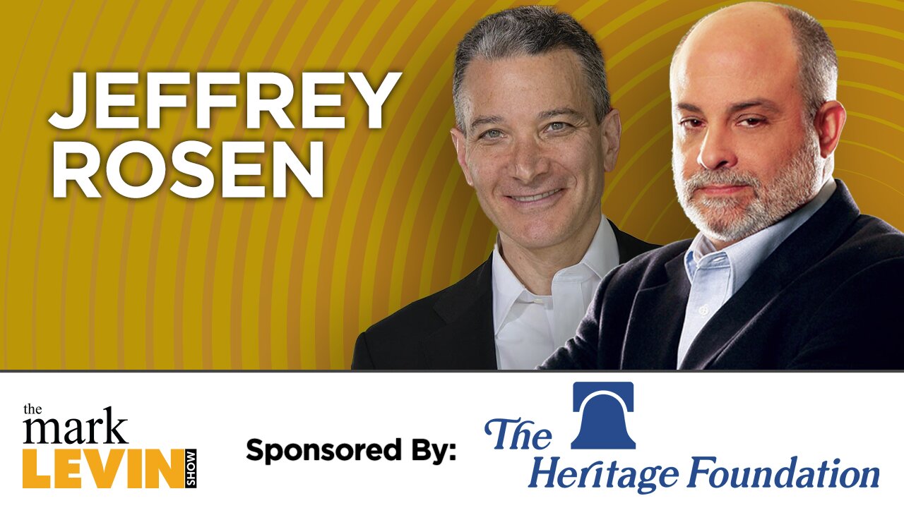 Jeffrey Rosen On The Pursuit of Liberty