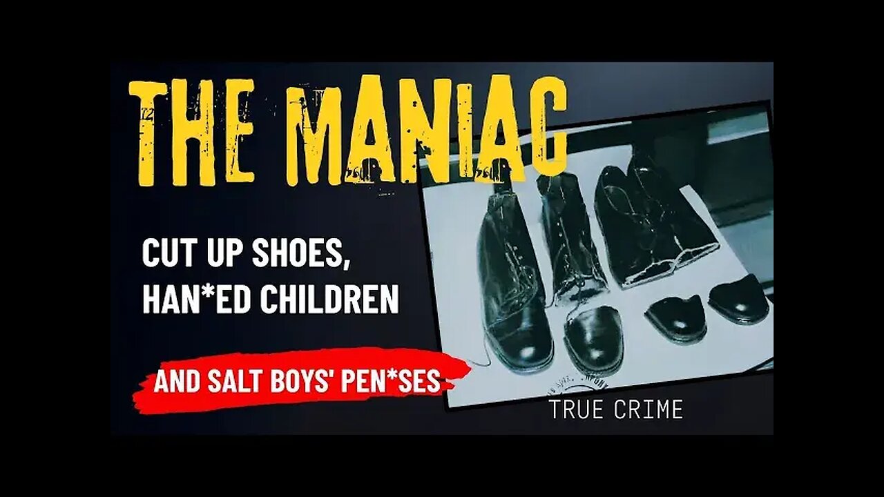 Salted geni*als, drank bl*od: a maniac killed children for 20 years, filming everything on video.