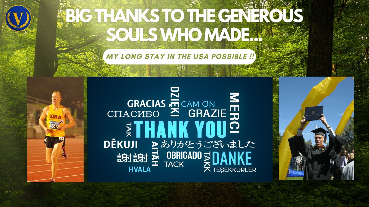 Big thanks to all these generous souls who...