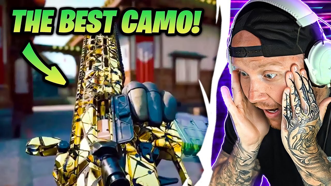 TIMTHETATMAN REACTS TO MASTERY CAMOS IN BO7