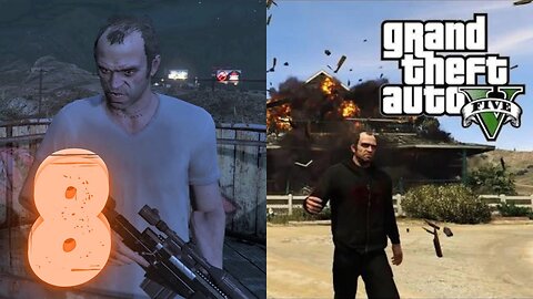TREVOR Deals With The Lost MC Bikers, Burns Down Farmhouse! GTA 5 Part 8