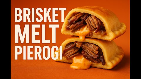 Brisket Melt Pierogi – FlavorVille Viral Fusion