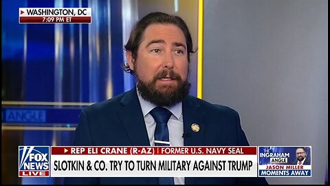 Rep Eli Crane: Dems Pushing For An Insurrection Is Cowardly