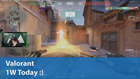 1W Today :) | Competitive 1W-3L | Valorant