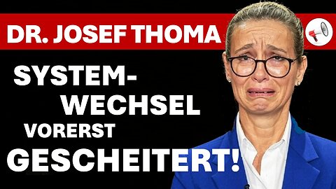 Systemwechsel aufgeflogen - Systemwechsel aufgeschoben | Satire mit Dr. Josef Thoma