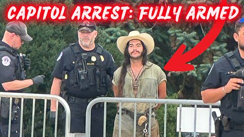 BREAKING: Man Caught with Guns & Bow Near U.S. Capitol