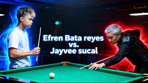 Efren "Bata" Reyes Vs Jayvee Sucal | Money Game!